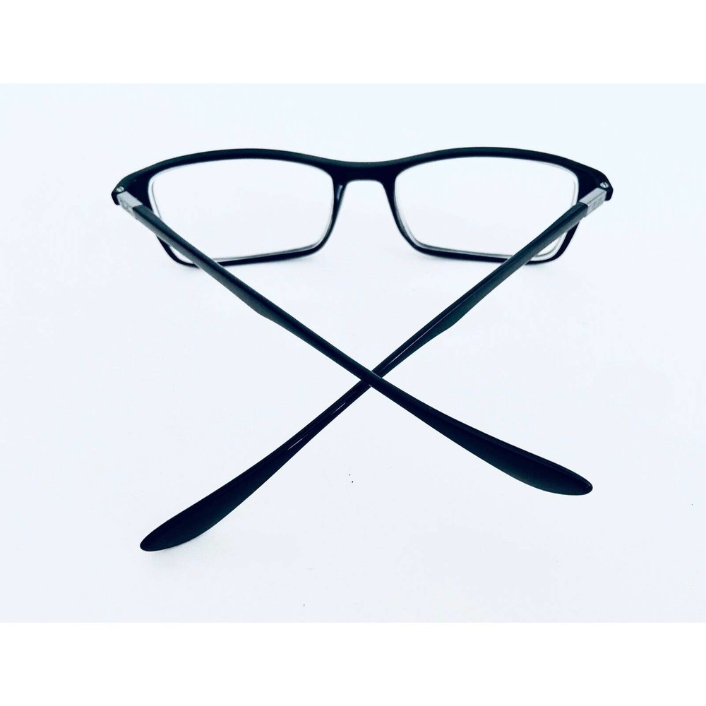 Rayban Black Thin Rectangular Glasses - image 5
